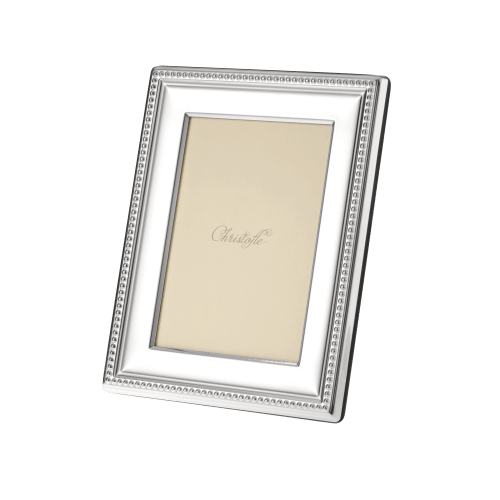 お中元 お歳暮 お年賀 夏 冬 年末年始のご挨拶 ギフト 通販な - Frame Picture Silver-Plated 3.5 Perles in 5 x フォトフレーム